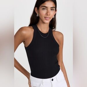WSLY Rivington Black Tank Top M
